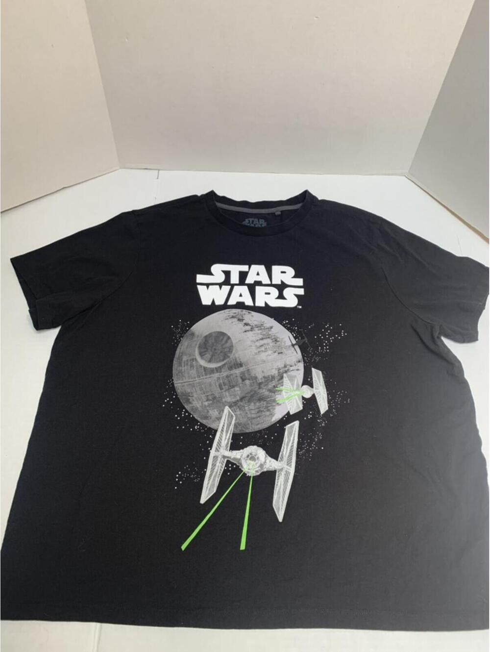 Star Wars Black Graphic T Shirt Mens 3XL